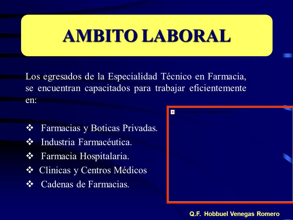 Que hace un tecnico en farmacia hospitalaria